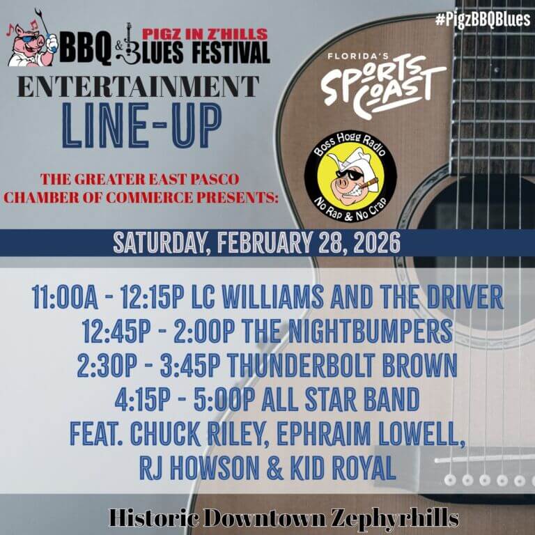 2026 Zephyrhills BBQ and Blues Fest